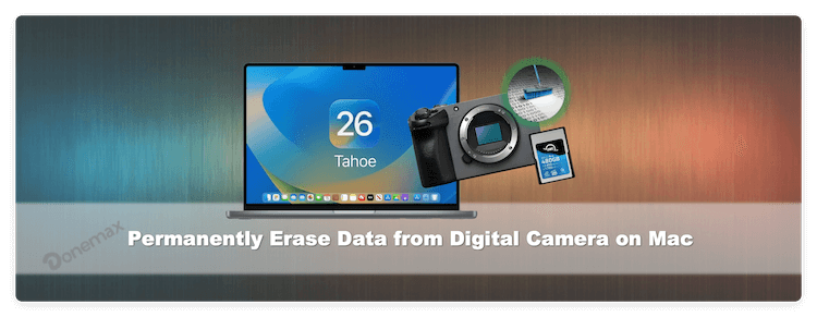 permanently erase data from digital camera on Mac