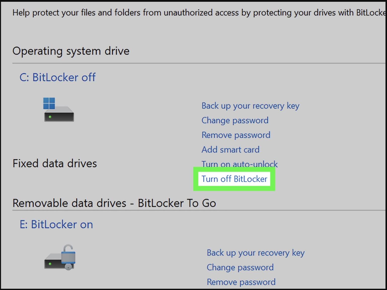 securely erase data from locked or encrypted drives