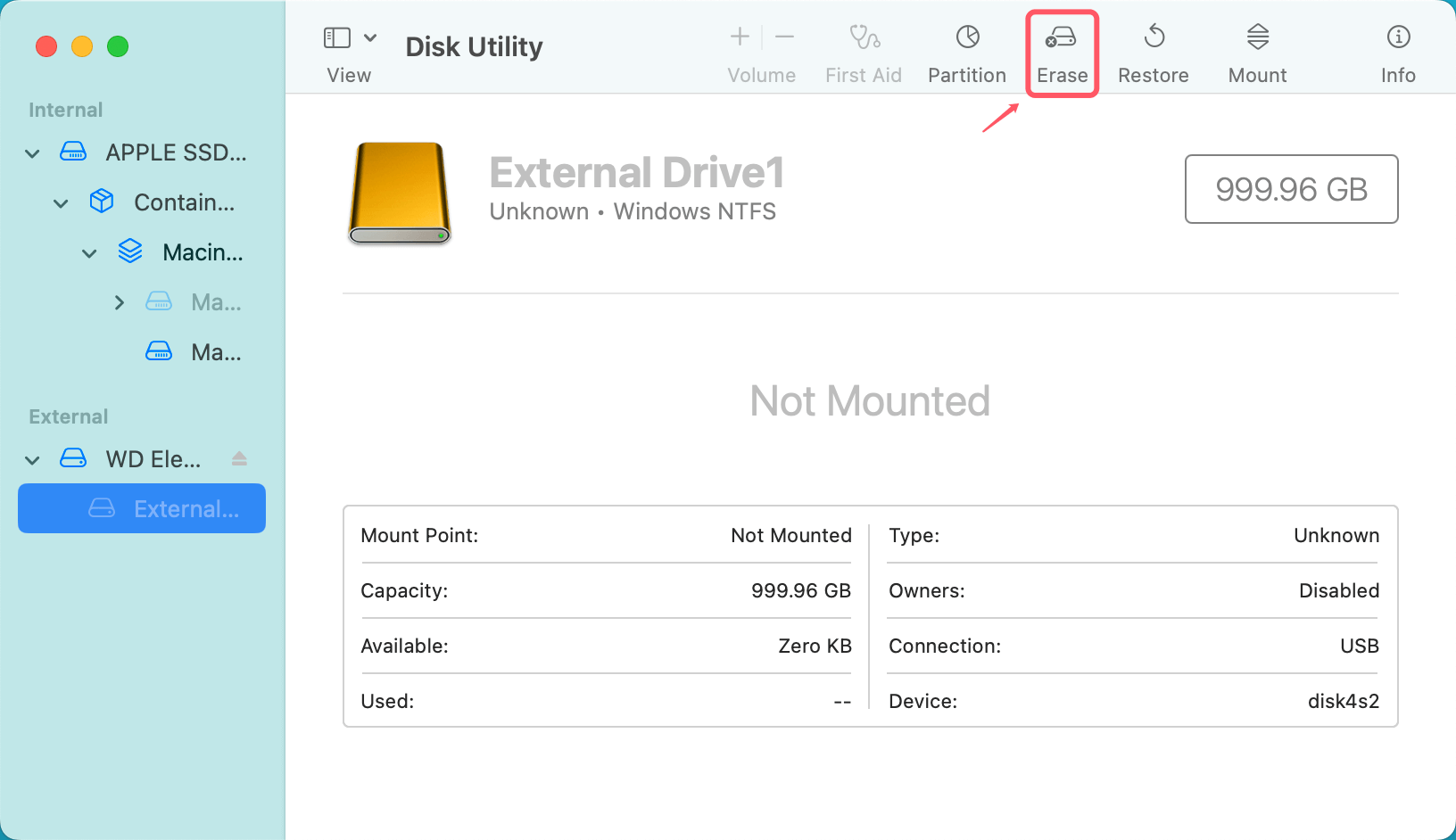 External Hard Drive Doesn't Show Any File on Mac
