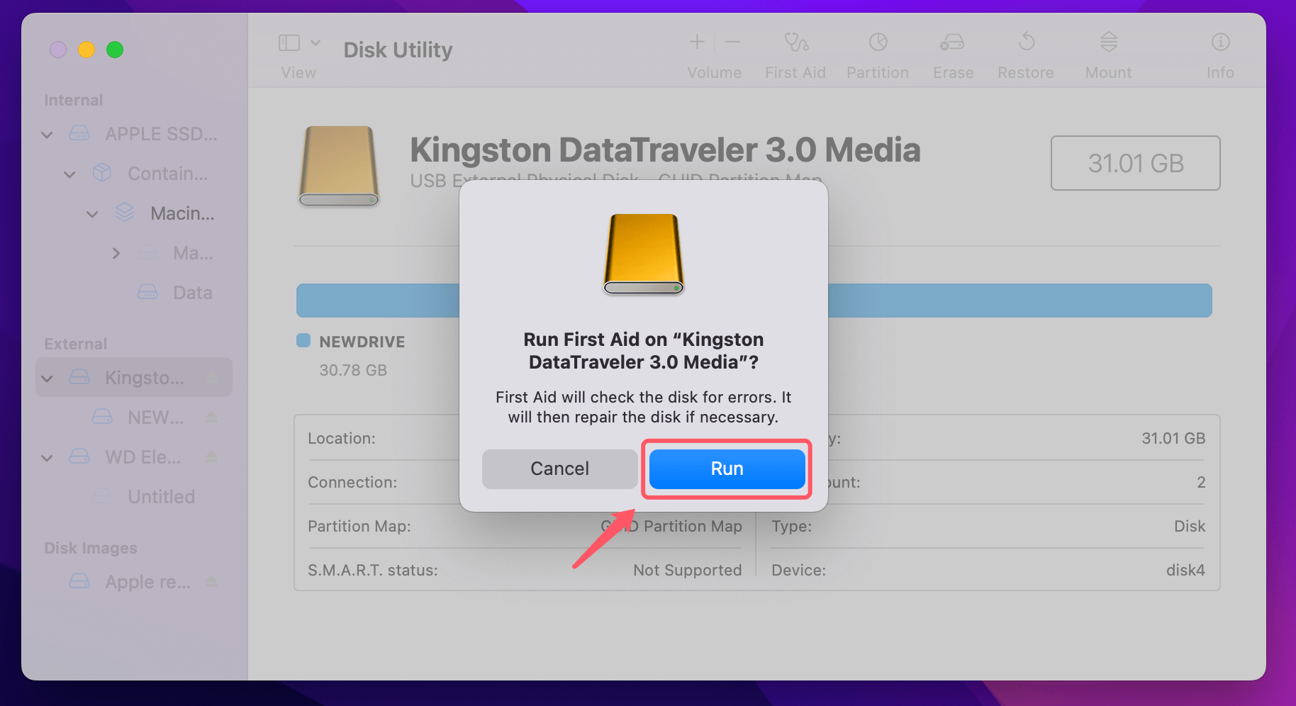Fix External Hard Drive Read-Only on macOS Monterey