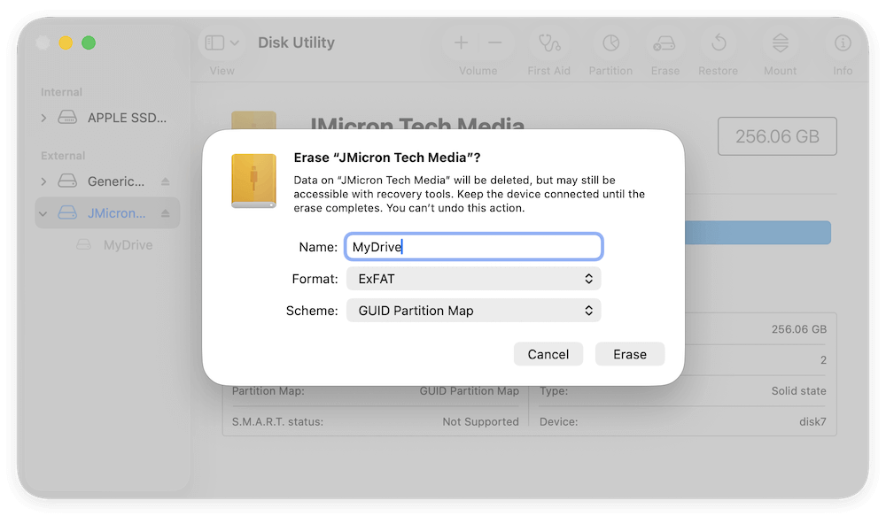 external hard drive not recognized on macOS Tahoe