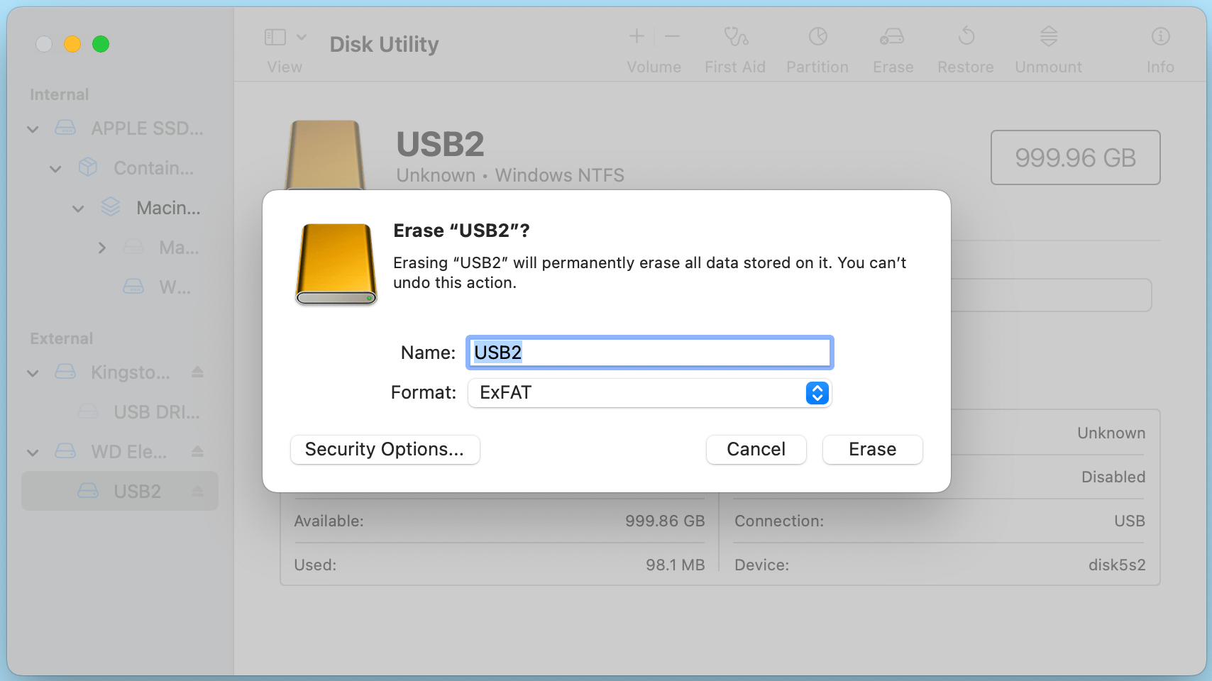 External Hard Drive Not Working on M3-Chip Mac