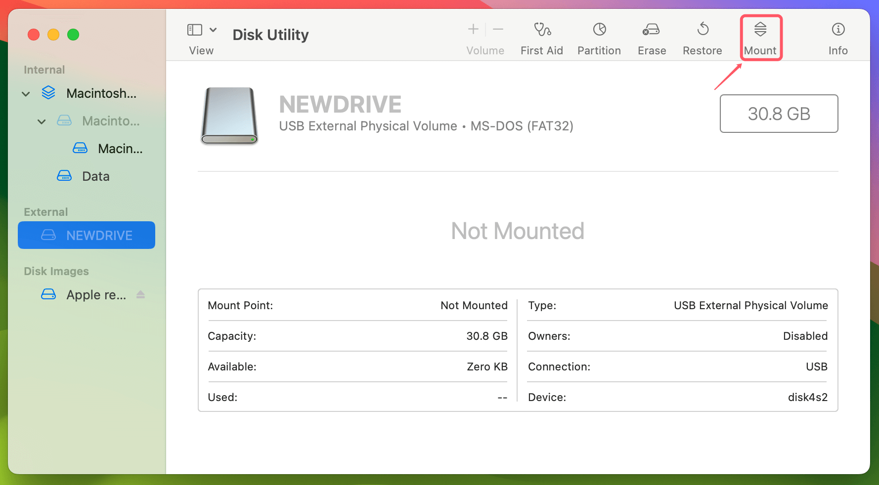 troubleshooting and resolving external hard drive issues on macOS Sonoma
