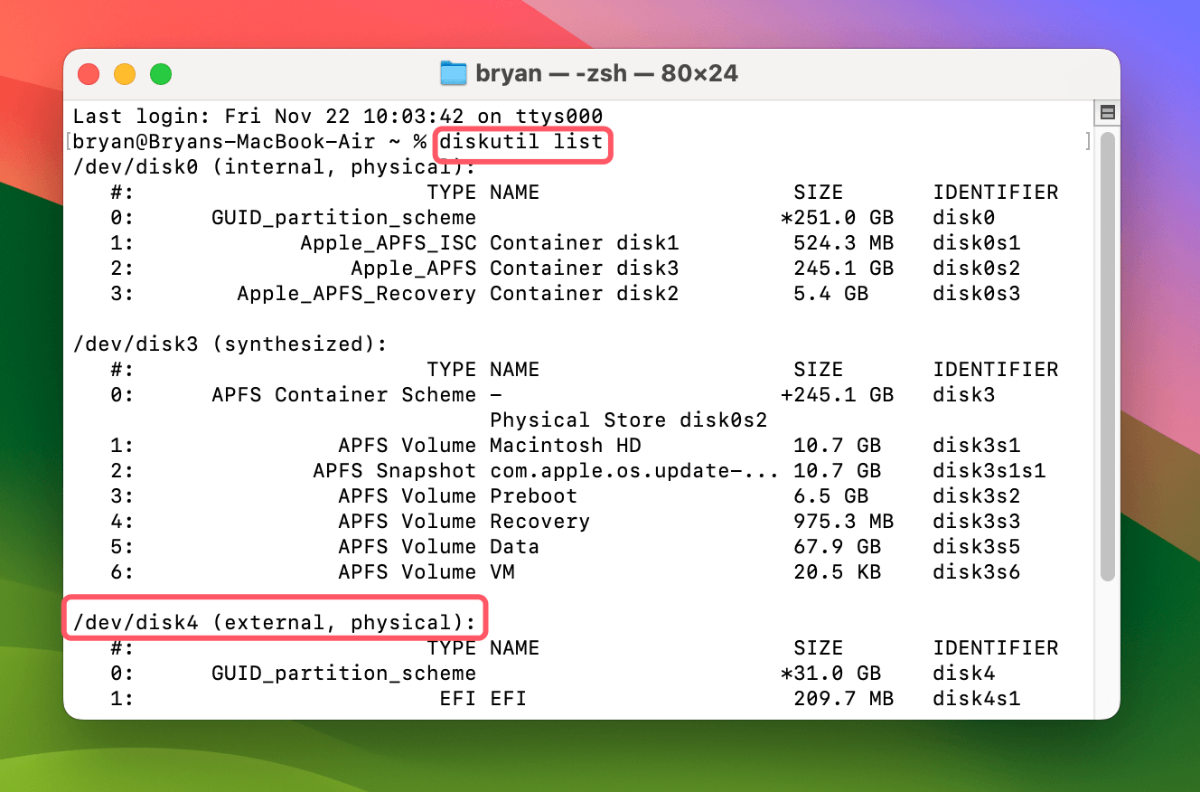 troubleshooting and resolving external hard drive issues on macOS Sonoma