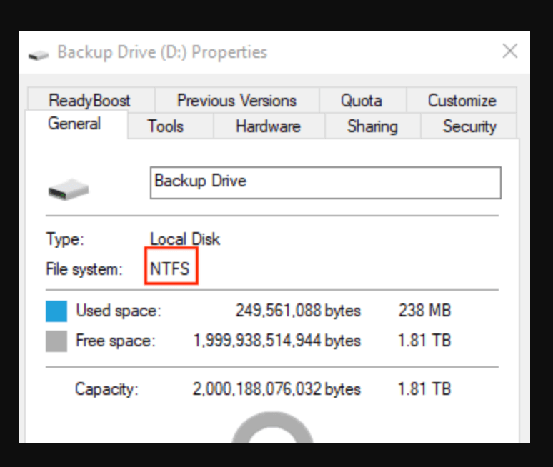 External Hard Drive Works on Windows
