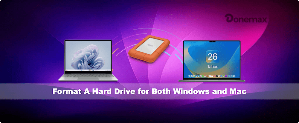format an external hard drive for both Windows and Mac