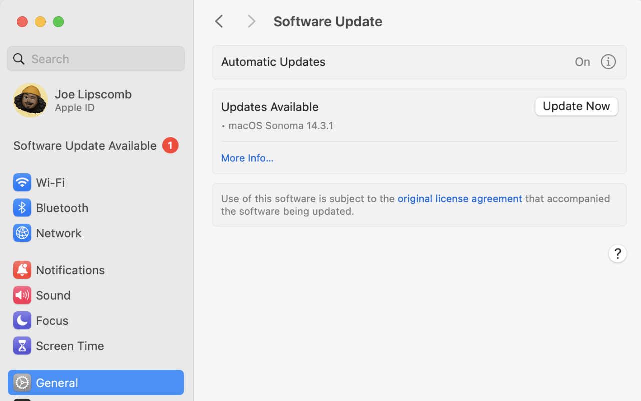 factory reset an M1 chip Mac
