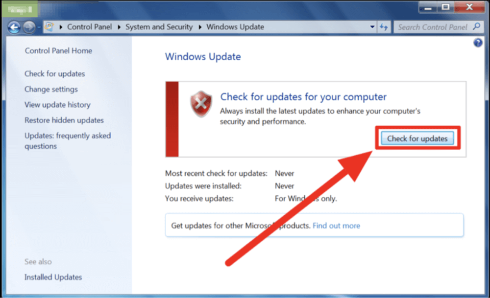 factory reset a Windows 7 computer