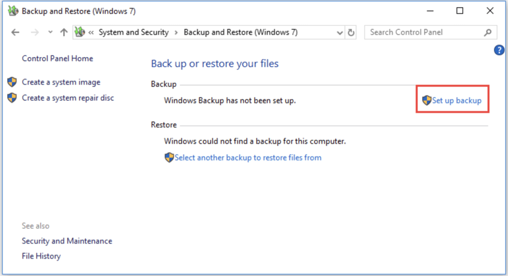 factory reset a Windows 7 computer