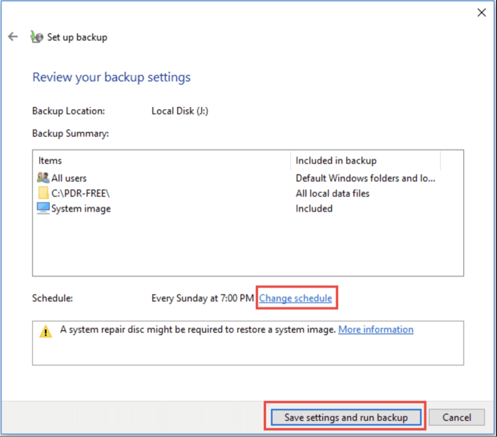 factory reset a Windows 7 computer