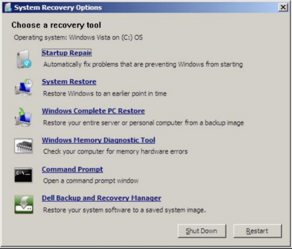 factory reset a Windows 7 computer
