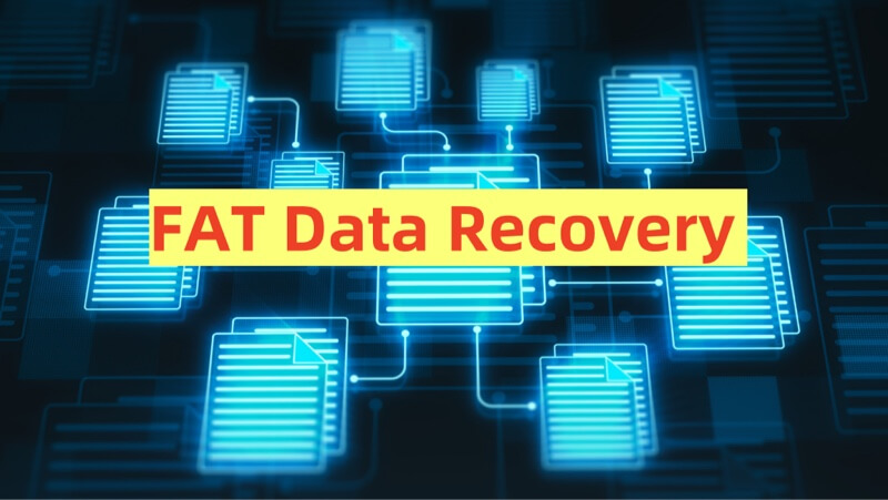 recovering lost data from devices formatted with FAT