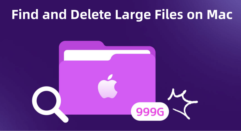 find large files on Mac