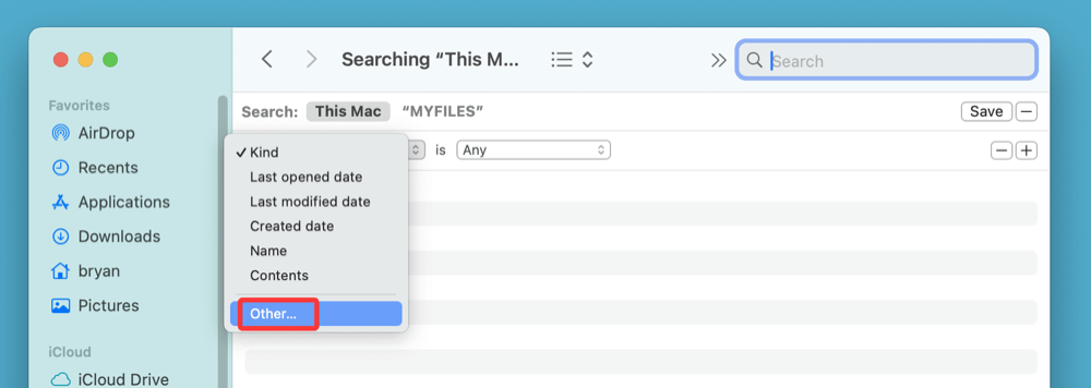 find large files on Mac