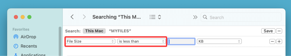 find large files on Mac