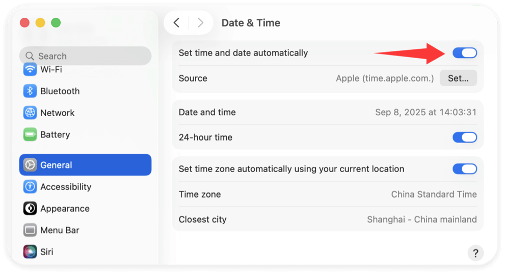 An Unknown Error Occurred in iMessage on Mac