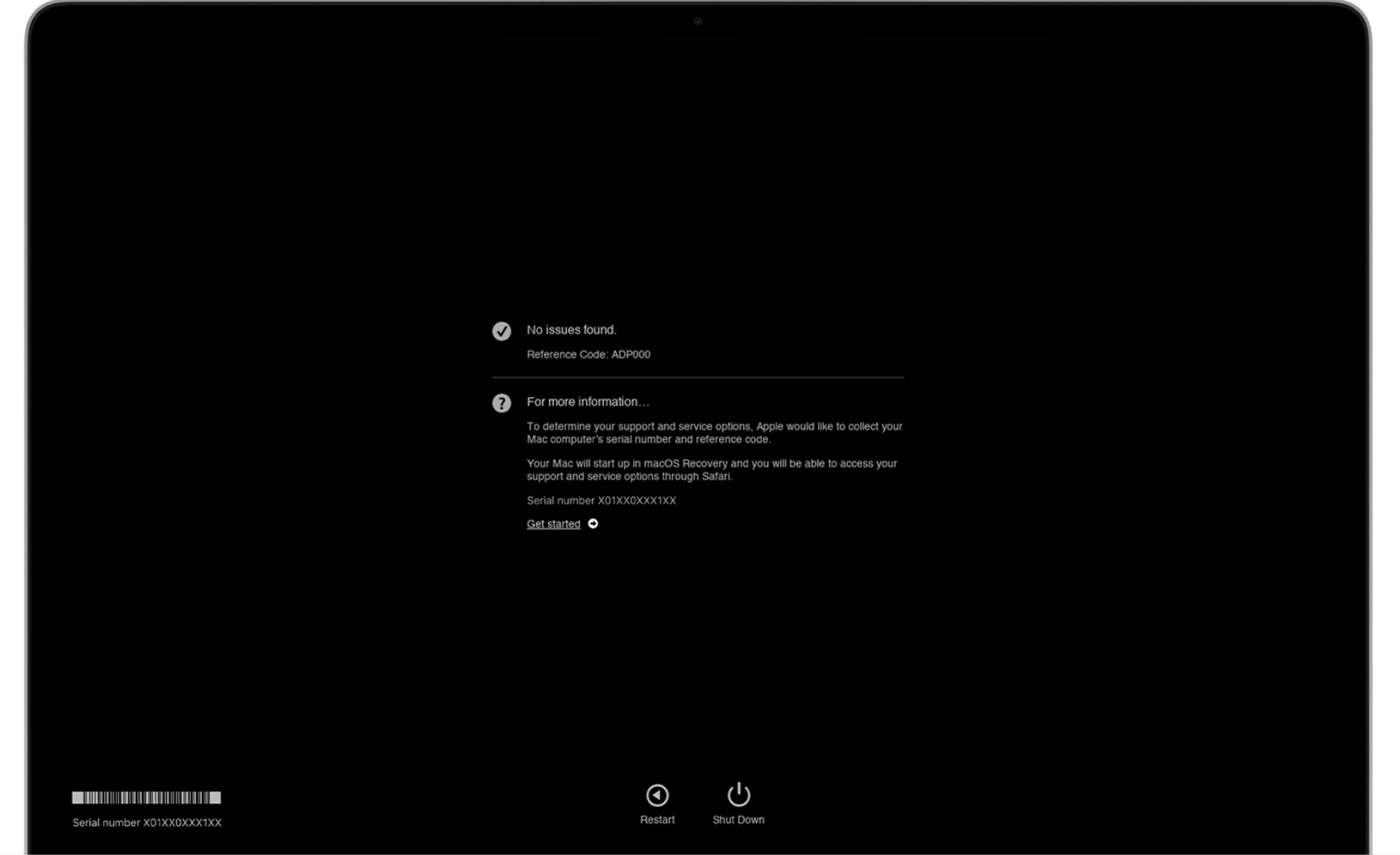 Apple Support 2002F error