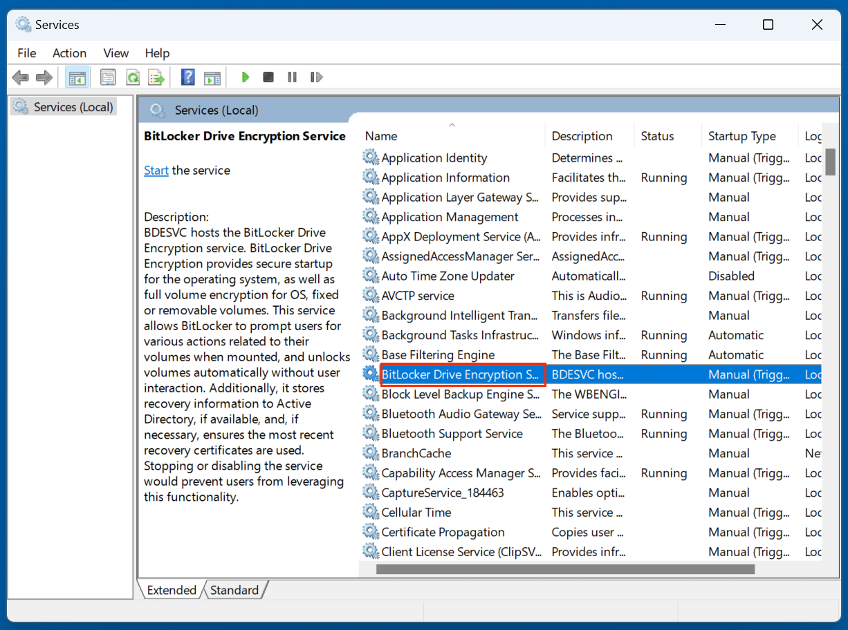 BitLocker might fail