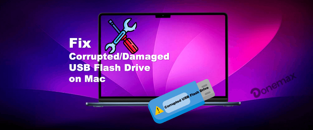 fix corrupted/damaged USB flash drive on Mac