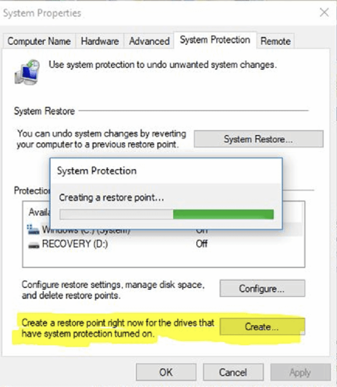 fix corrupted recycle bin