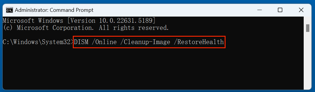 fix corrupted recycle bin