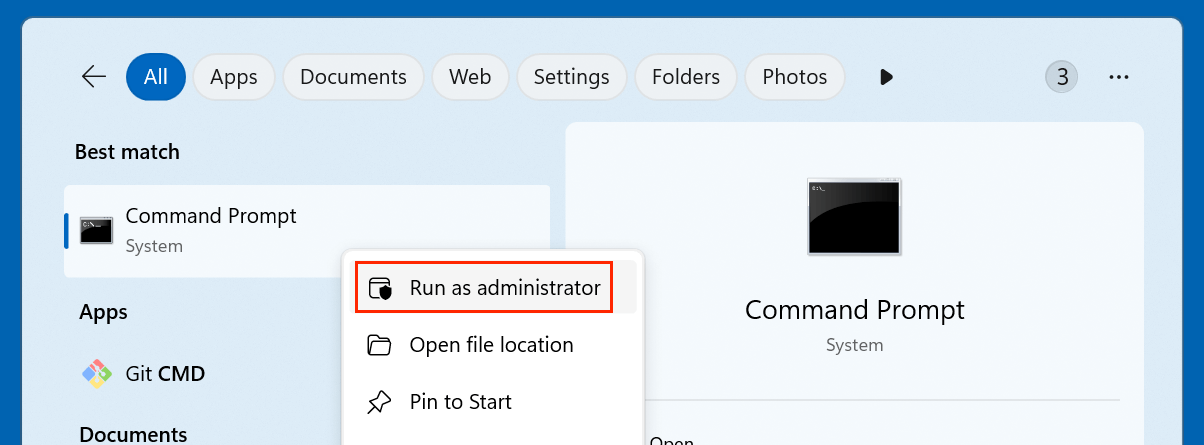 fixing a corrupted USB flash drive using CMD
