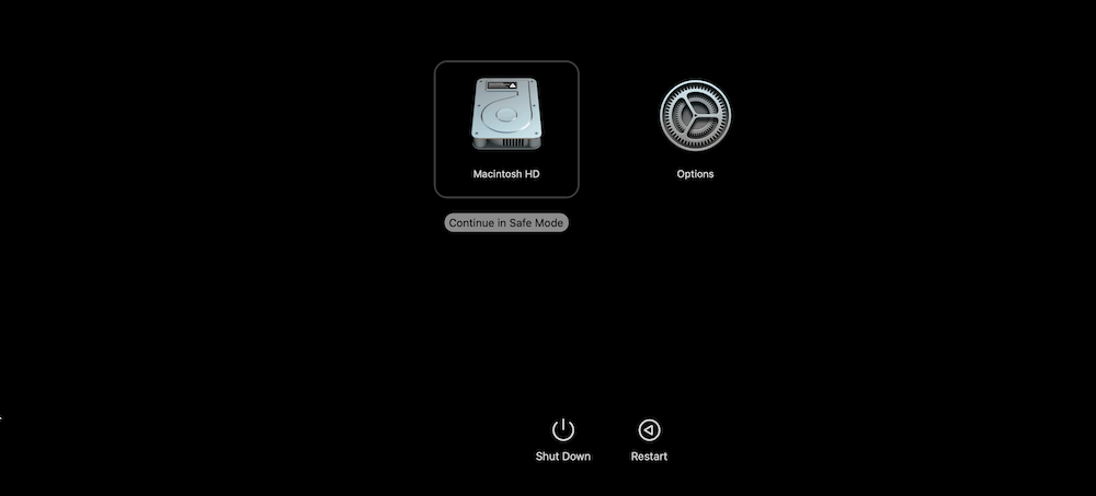 fix critical software update error on Mac