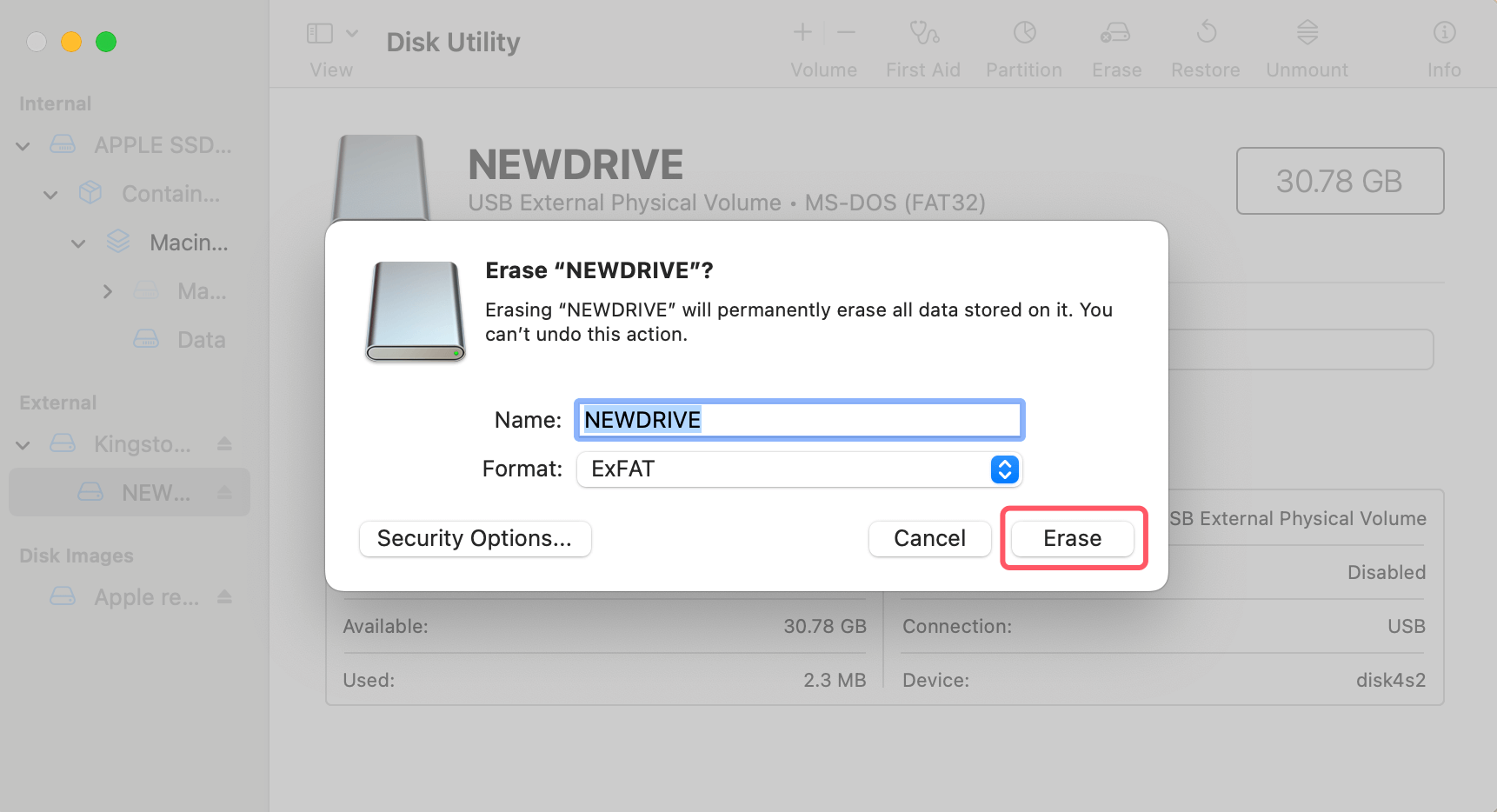 Fix com.apple.DiskManagement.disenter error 49244 on Mac