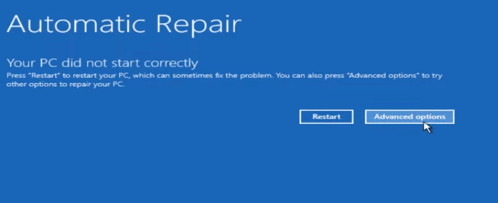 fix error code 0xc0000225