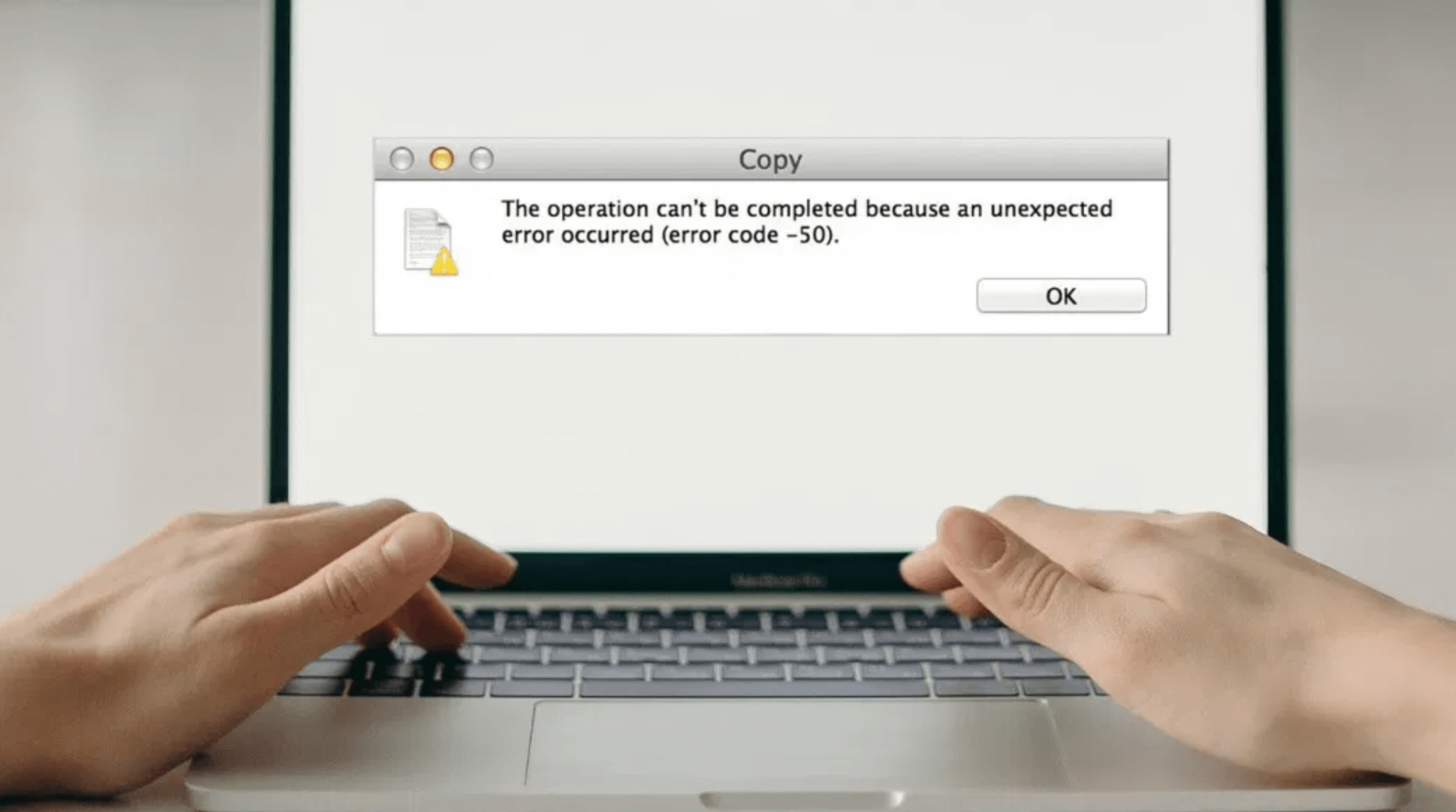 Error Code 50 on macOS