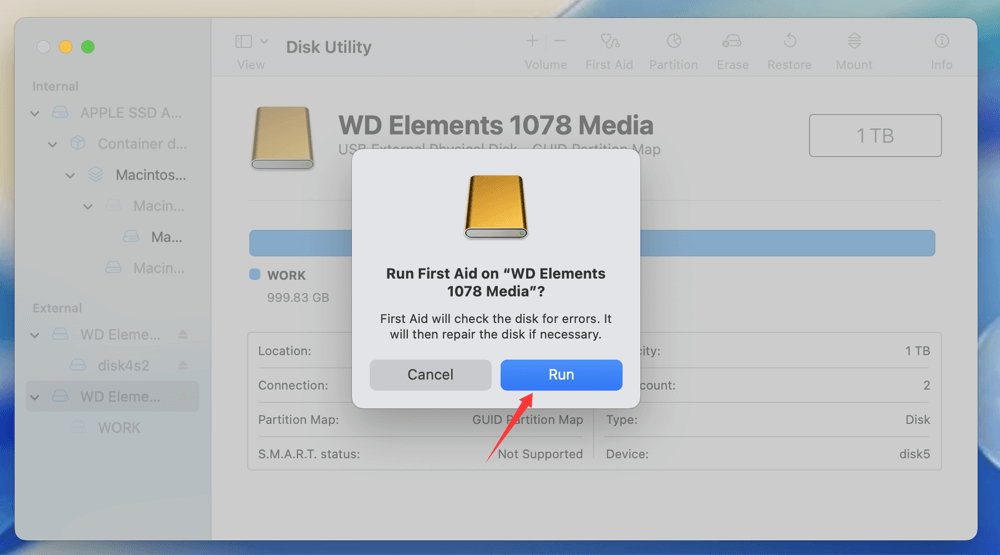 mount NTFS drive on macOS Tahoe 26
