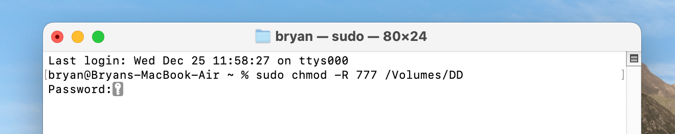 Fix External Hard Drive Read-Only on macOS Catalina