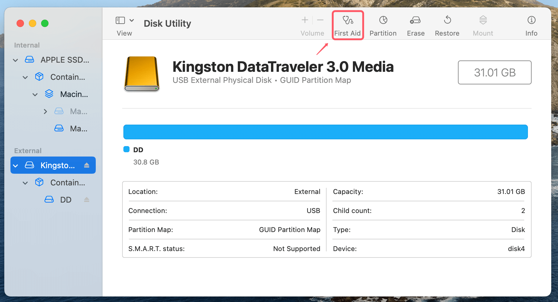 Fix External Hard Drive Read-Only on macOS Catalina