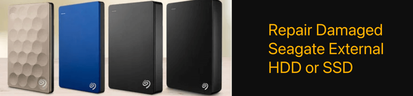 Fix Failed Seagate External Hard Drive