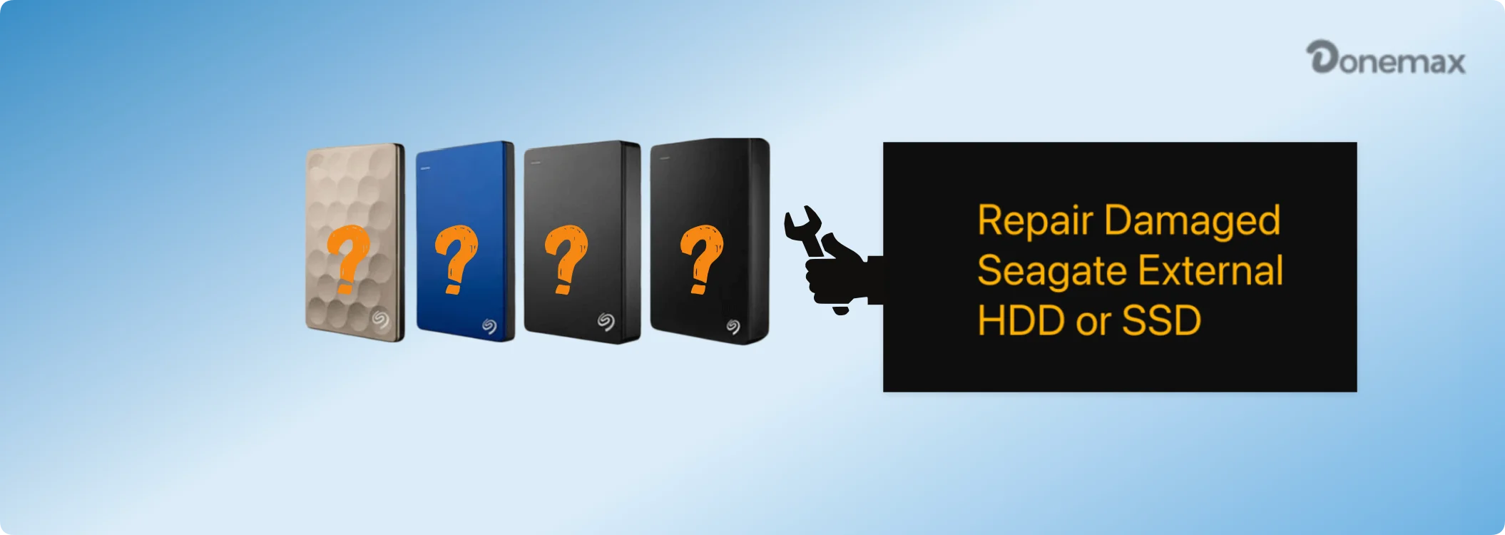 Fix Failed Seagate External Hard Drive