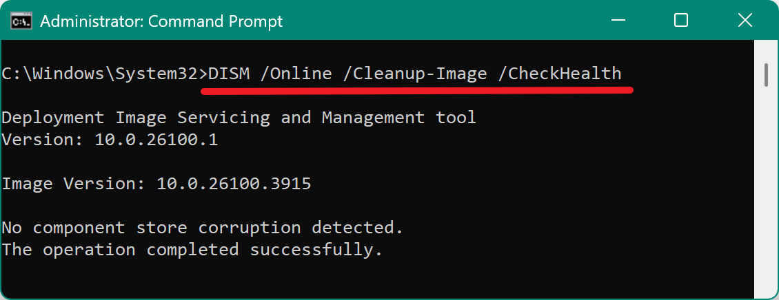 System Restore did not complete successfully