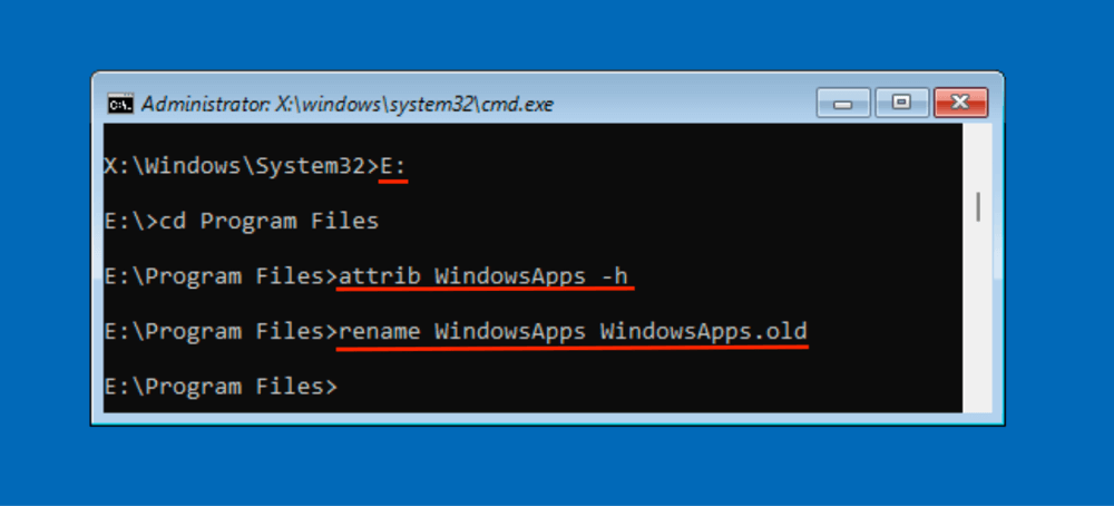 System Restore did not complete successfully