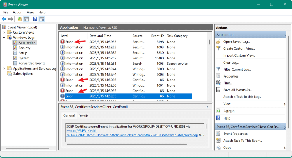 System Restore did not complete successfully