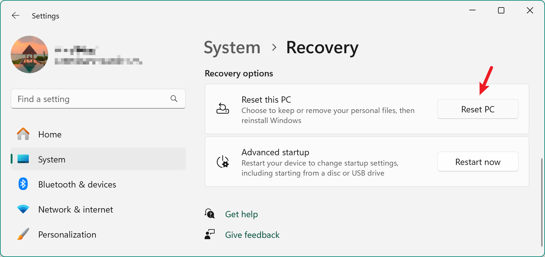 System Restore did not complete successfully