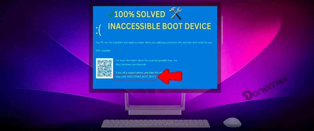 fix inaccessible boot device