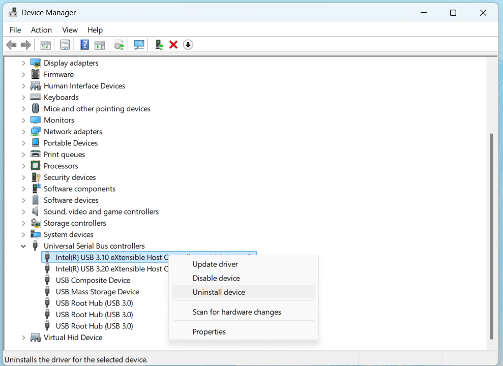 Check for Device Conflicts