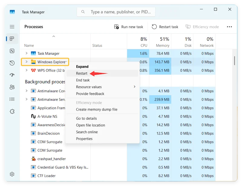 fix cannot ejected external hard drive on Windows