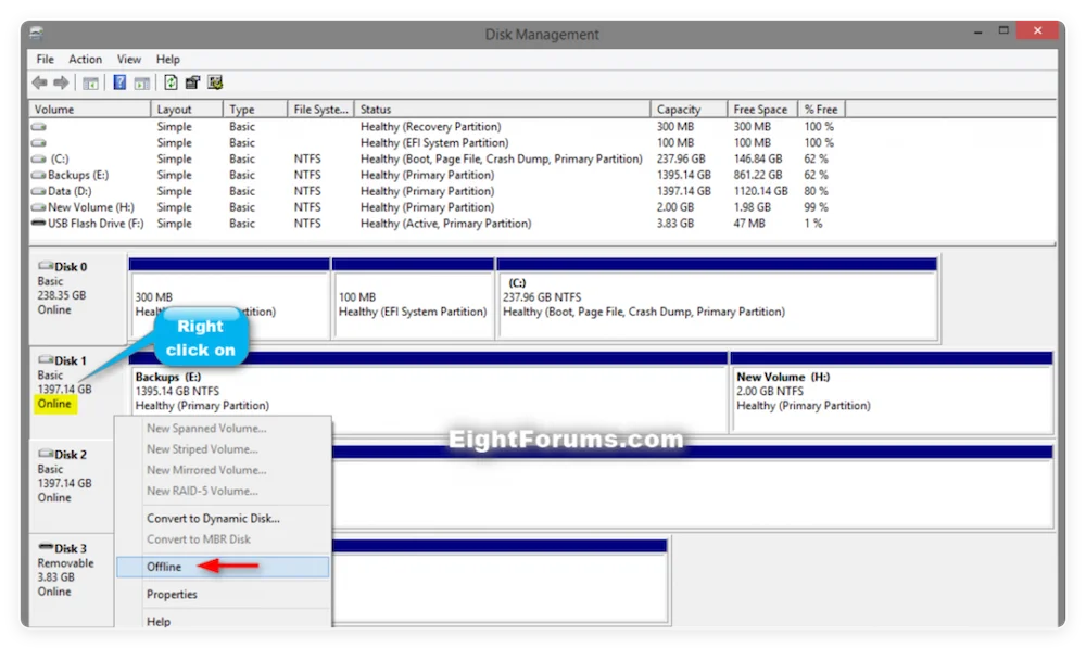 fix cannot ejected external hard drive on Windows