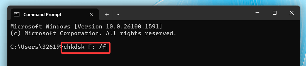 Check for System Errors