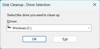 Clear Cache and Temporary Files