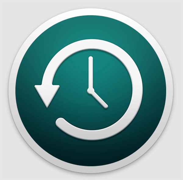 Time Machine icon is not available
