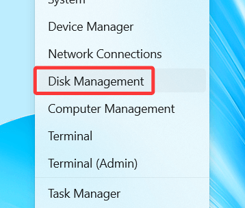 Open Disk Management