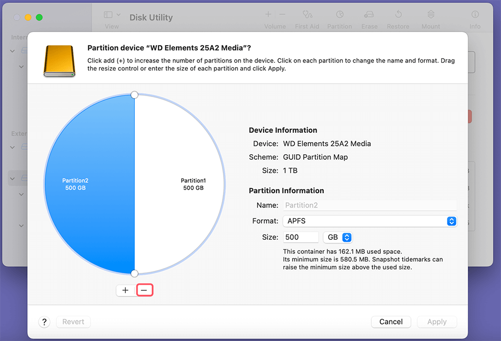 Remove Hidden Partitions (macOS)