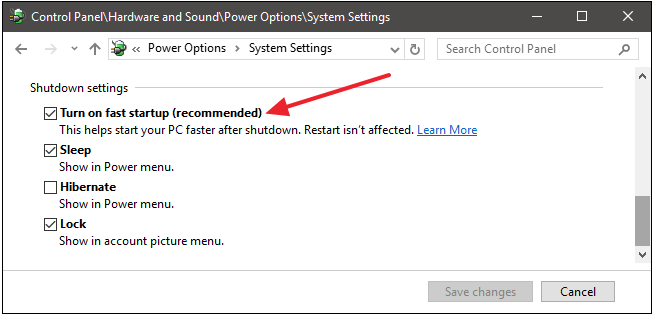 fix black screen after Windows update