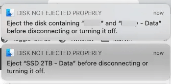 fix external hard drive keeps disconnecting on Mac